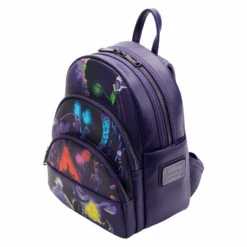 DISNEY - Villains ' Brille Dans Le Noir ' - Mini Sac à Dos LoungeFly -Homme & Co Soldes Boutique FIGWDBK2555 4