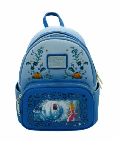 DISNEY - Fenêtre Cendrillon - Mini Sac à Dos LoungeFly 'Exclusive Ed'