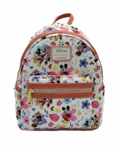 DISNEY - Minnie Mickey Floral - Mini Sac à Dos LoungeFly Exclusive Ed