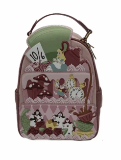 ALICE - Tea Party - Mini Sac à Dos LoungeFly 'Exclusive Ed'
