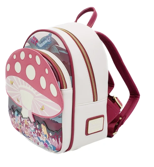 ALICE AU ... - Gros Champignon - Mini Sac à Dos LoungeFly 'Exclusive' 2 ALICE AU ... - Gros Champignon - Mini Sac à Dos LoungeFly 'Exclusive' – Image 2