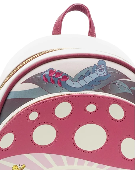 ALICE AU ... - Gros Champignon - Mini Sac à Dos LoungeFly 'Exclusive' 3 ALICE AU ... - Gros Champignon - Mini Sac à Dos LoungeFly 'Exclusive' – Image 3