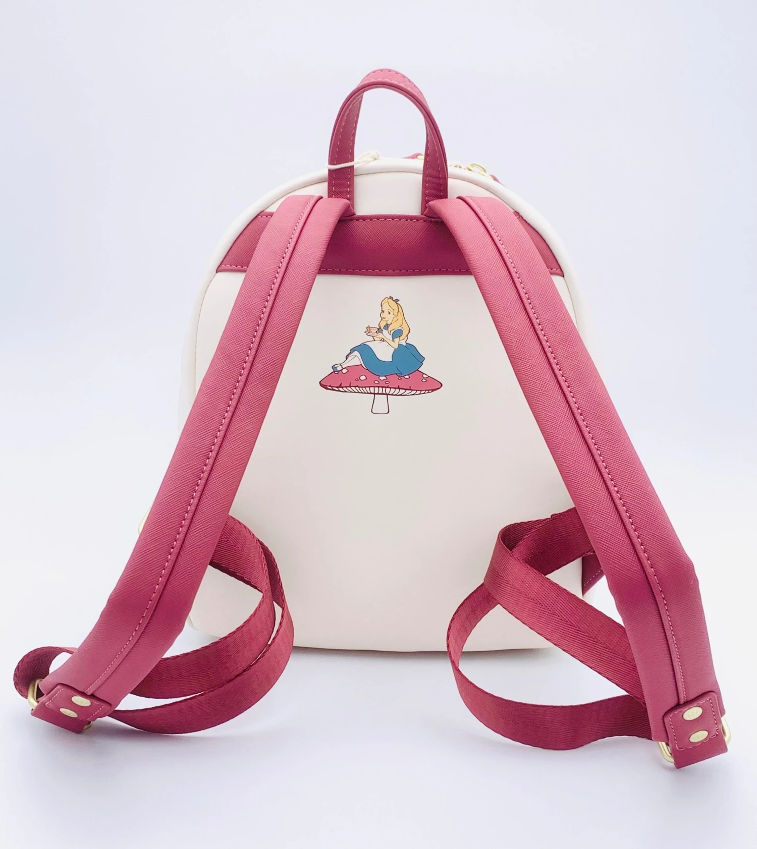 ALICE AU ... - Gros Champignon - Mini Sac à Dos LoungeFly 'Exclusive' 4 ALICE AU ... - Gros Champignon - Mini Sac à Dos LoungeFly 'Exclusive' – Image 4