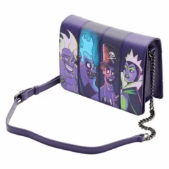 DISNEY - Villains ' Brille Dans Le Noir ' - Sac Bandoulière LoungeFly