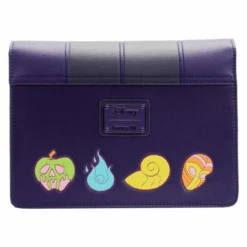 DISNEY - Villains ' Brille Dans Le Noir ' - Sac Bandoulière LoungeFly -Homme & Co Soldes Boutique FIGWDTB2608 3