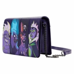 DISNEY - Villains ' Brille Dans Le Noir ' - Sac Bandoulière LoungeFly -Homme & Co Soldes Boutique FIGWDTB2608 5