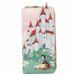 DISNEY - Snow White Castle - Portefeuille LoungeFly '20x10' -Homme & Co Soldes Boutique FIGWDWA1763 4