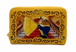 DISNEY - Fenêtre Belle & Bête - Portefeuille LoungeFly 'Exclusive Ed'