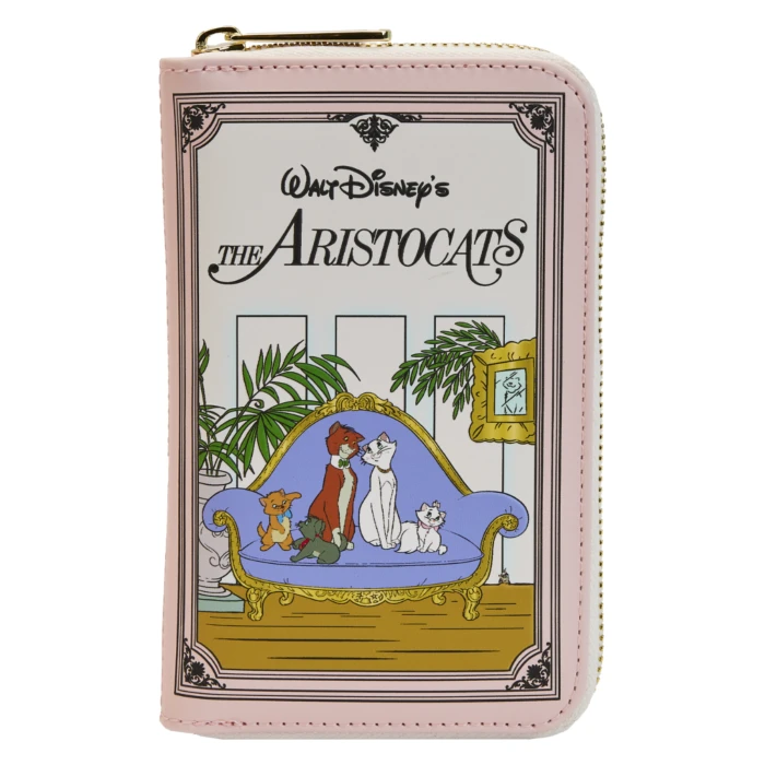 DISNEY - Les Aristochats 'Livre Classique' - Portefeuille LoungeFly 1 DISNEY - Les Aristochats 'Livre Classique' - Portefeuille LoungeFly