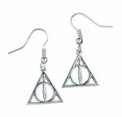 HARRY POTTER - Boucles D'oreilles Pendantes- Reliques De La Mort