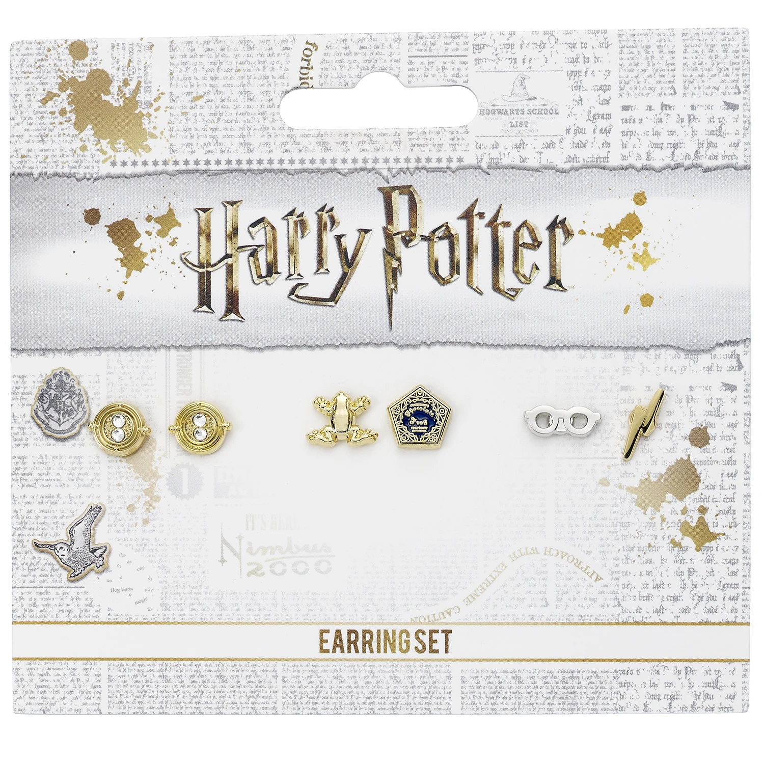 HARRY POTTER - Set De 3 Boucles D'oreilles 1 HARRY POTTER - Set De 3 Boucles D'oreilles