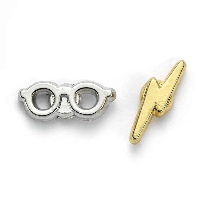 HARRY POTTER - Boucles D'Oreilles - Eclair Et Lunettes 1 HARRY POTTER - Boucles D'Oreilles - Eclair Et Lunettes