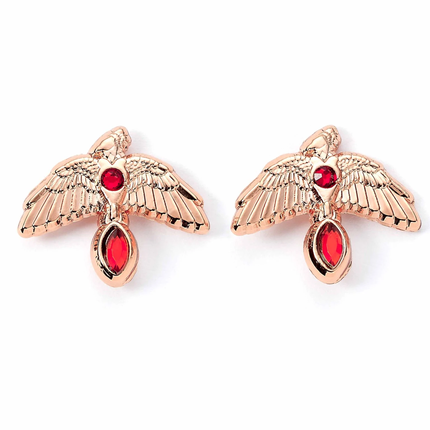 HARRY POTTER - Boucles D'Oreilles - Phénix Rose Gold 1 HARRY POTTER - Boucles D'Oreilles - Phénix Rose Gold