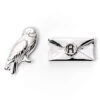 HARRY POTTER - Boucles D'Oreilles - Hedwig & Lettre
