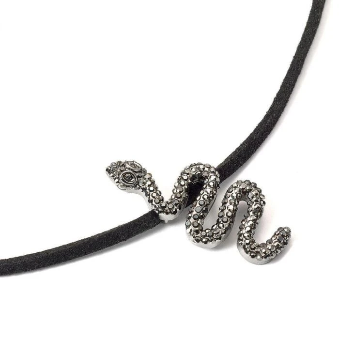 HARRY POTTER - Nagini Black Crystal - Collier & Charme 2 HARRY POTTER - Nagini Black Crystal - Collier & Charme – Image 2