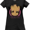 MARVEL - Smiling Groot Head - T-Shirt Femme (S)