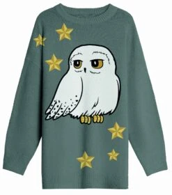 HARRY POTTER - Hedwige Etoiles - Pull De Noël Femme (S)