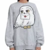HARRY POTTER - Hedwige - Sweat-Shirt Oversize Femme (S)