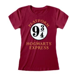 HARRY POTTER - T-Shirt GIRL - Hogwarts Express Platform 9 3/4 (S)